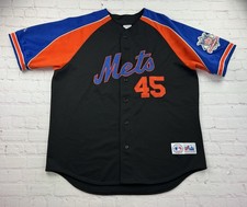 RARE Jersey Majestic Baseball MLB New York Mets John Franco #45 Alternative XL