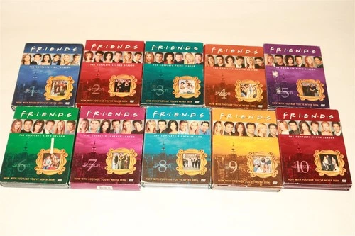 FRIENDS - The Complete Series - All 10 Seasons 1 2 3 4 5 6 7 8 9 10 DVD