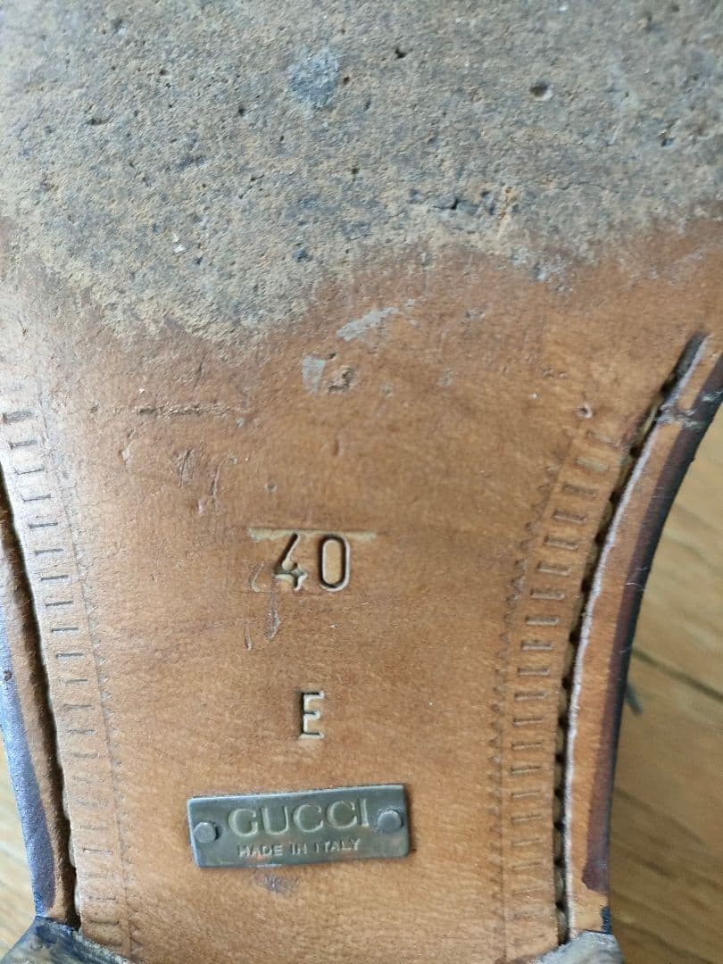 GUCCI Men's Dress Shoes Loafers Suede Black EU40/US6.5 112993c thumbnail 6