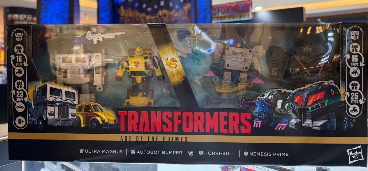 HASBRO TRANSFORMERS AGE OF PRIMES ULTRA MAGNUS BUMPER HORRI-BULL