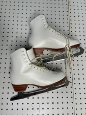 VTG Riedell 355B Women 6 Figure Ice Skates John Wilson Excel Sheffield England