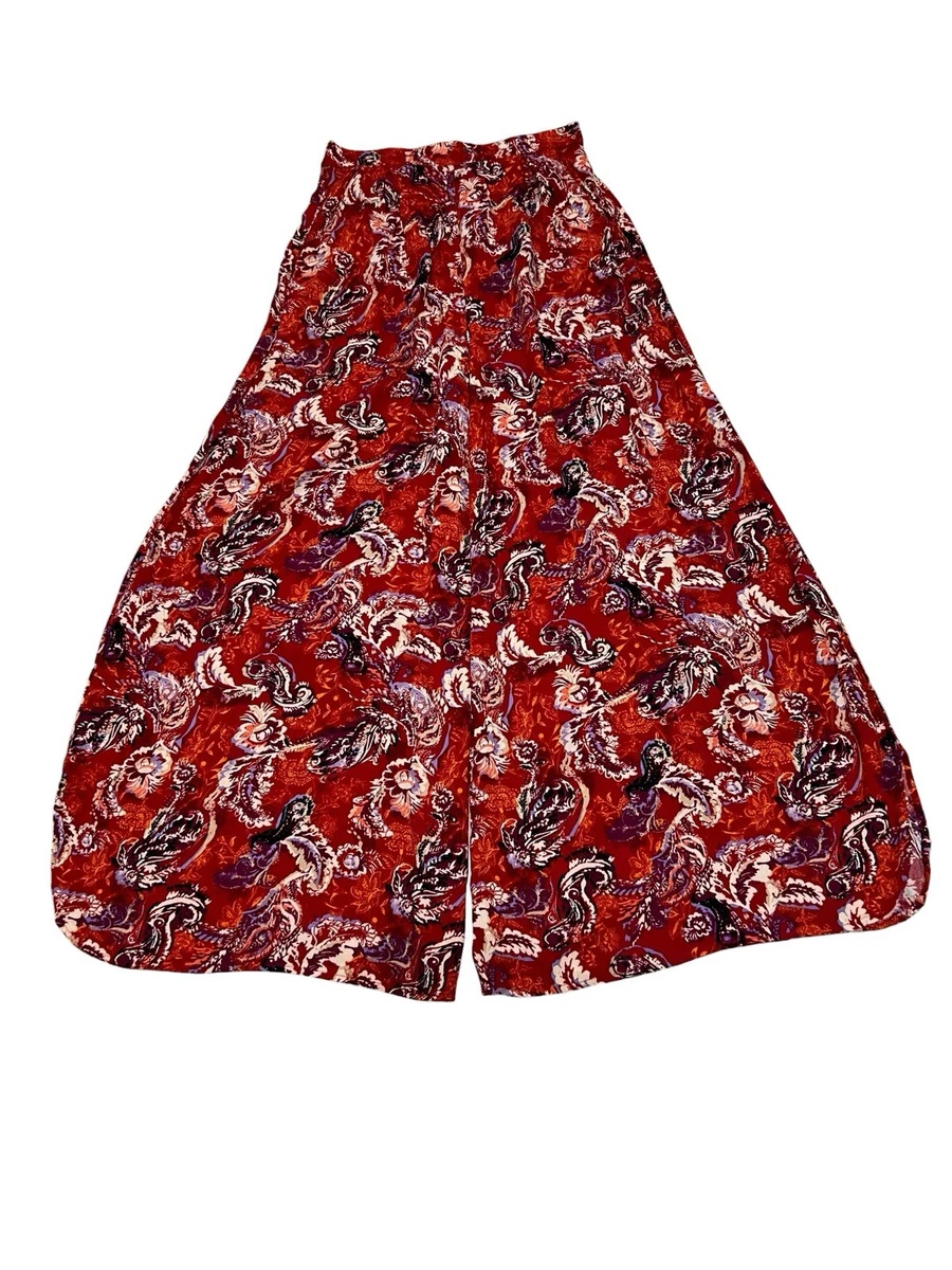 パンツ Y's Saruel pants Paisley RED rayon 2 Paisley Red Pants for Women for sale | eBay