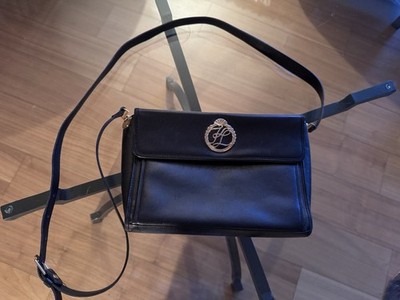 Karl Lagerfeld Tasche Schwarz Vintage Original