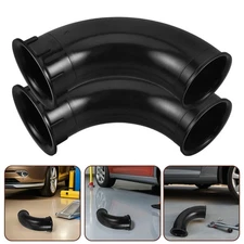  2 Pcs Subwoofer Terminal Speaker Input Port Car Vent Tube Bass Reflex