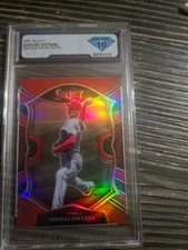 2021 Panini Select - Concourse Shohei Ohtani #58 Red Prizm /199