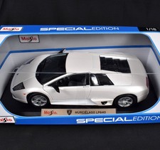 1:18 LAMBORGHINI MURCIELAGO LP640 Maisto Special Edition DieCast PEARL White