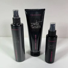 Pure Romance Dirty French Conditioning Shave Cream, Body Oil, Fragrance Mist Lot
