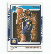 TRISTEN NEWTON (Pacers) 2024-25 PANINI DONRUSS RATED ROOKIE CARD #216