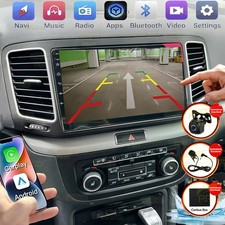 Android 15 64G Autoradio Carplay Für 2010-22 VW Sharan II 7N Seat Alhambra 2 KAM