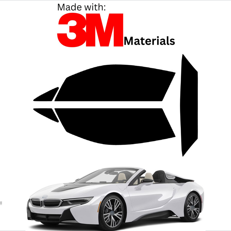 Precut Window Tint For BMW I8Convertible 14-20Color Stable Ceramic Made With 3M