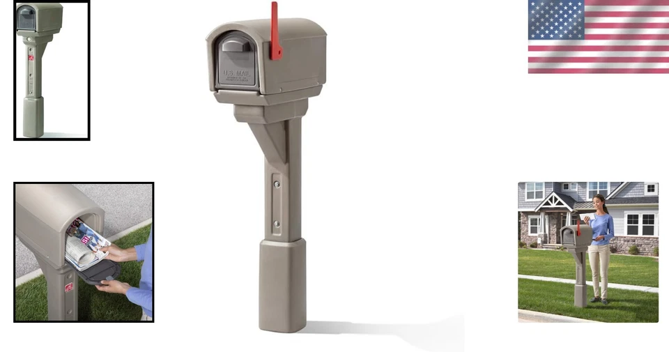 Mocha 双壁 Mailmaster 邮箱 - 坚固、耐候、大容量 — 第 2/4 张图片