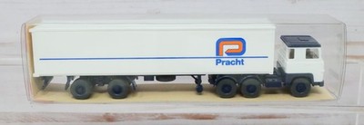 Wiking 520 Scania Semi-Tractor Truck 40' Pracht Shipping Container 1/87 HO Scale