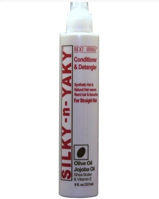 Next Image Silky-n-Yaki Conditioner & Detangler with Olive Oil & Jojoba Oil 8 oz