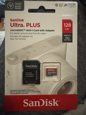 Sandisk Ultra Plus Micro UHS -1 Card With Adapter 128gb