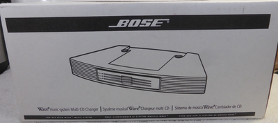 Bose Wave Music System 3 Disc Multi-CD Changer Titanium Silver for