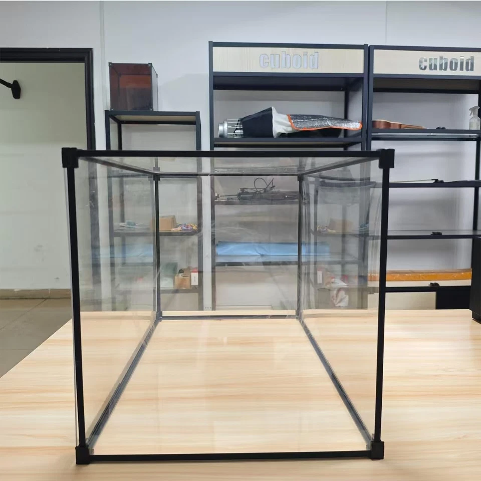 Vetrina Acrilica, Vetrina Impilabile Trasparente, Vetrina Da Collezione Antipolv - Immagine 3 di 4