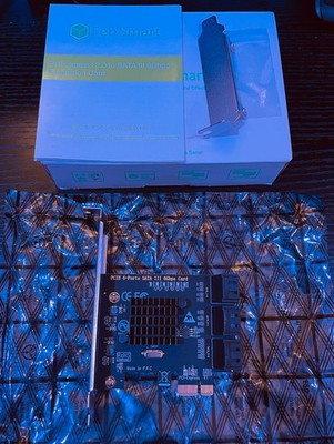 PCIE Adapter 6 Ports 3.0 to PCI for Express X1 X16 6GB Expansion Card SATA 3.0