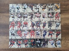 Lot of 76 Hockey Cards from 1999-00 In The Game Signature Series Set.