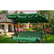 Gazechimp 3 Seat Swing Top Cover Swing Canopy Swing Top Awning Replacements