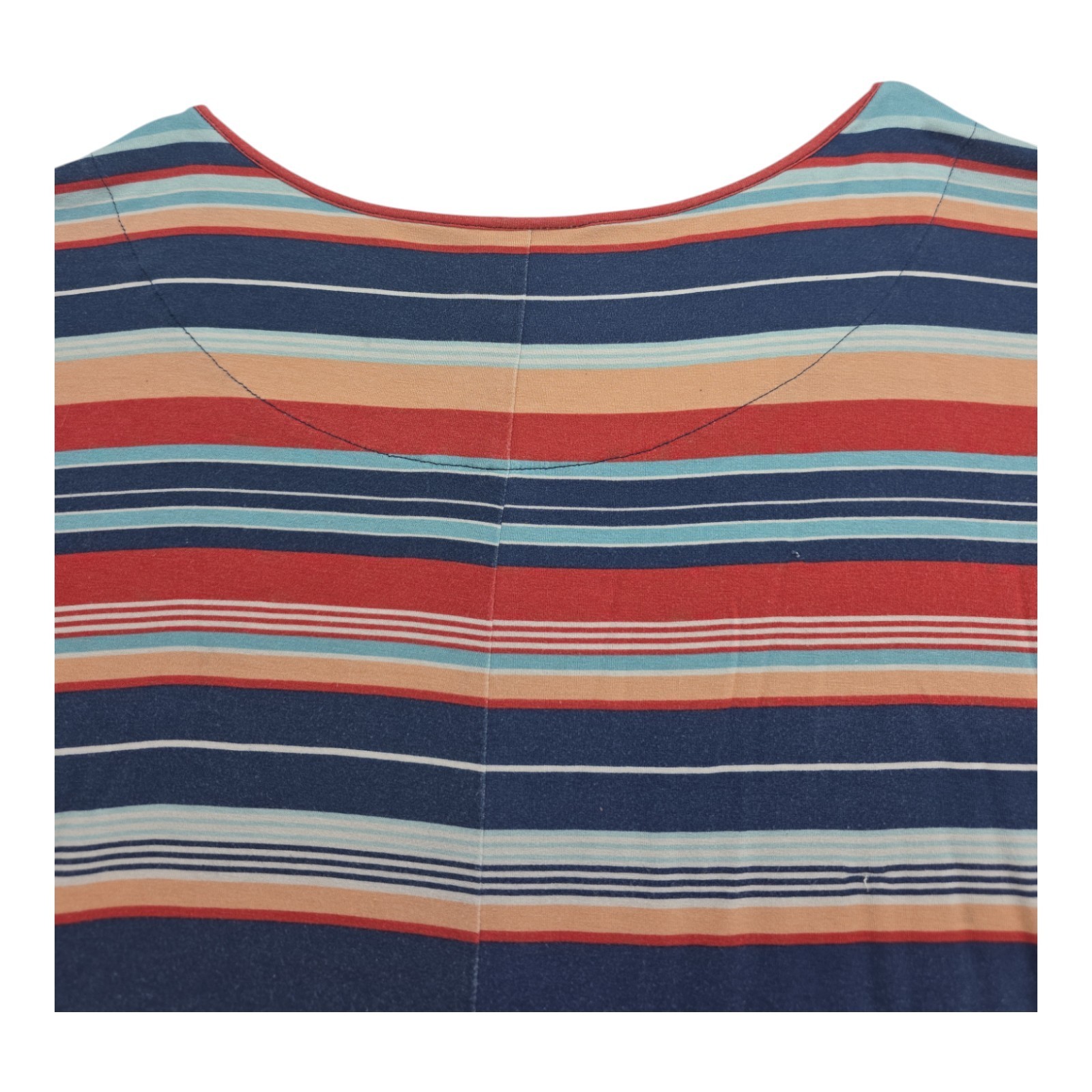 Ruby Rd Multicolor Stripe Ruffle Sleeve Stretch T… - image 5