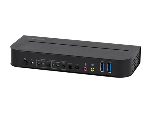 Monoprice Displayport USB KVM Switch, Share 2 Computers with 1 Keyboard Monitor
