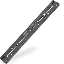 350mm Double Dovetail Slide Rail with Arca Swiss Quick Release Plate,Locating...
