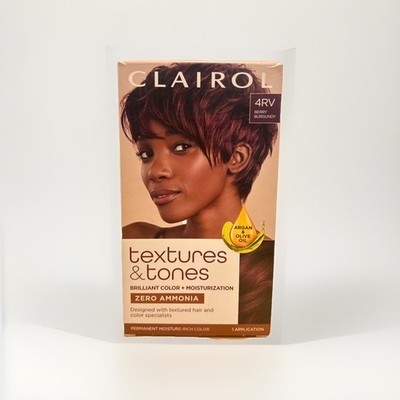 Clairol Professional Texture and Tones Permanent Hair Color  4RV BERRY BURGUNDY
