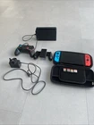 Nintendo Switch OLED Neon Red/Blue 64GB Handheld Console with Dock and PSU