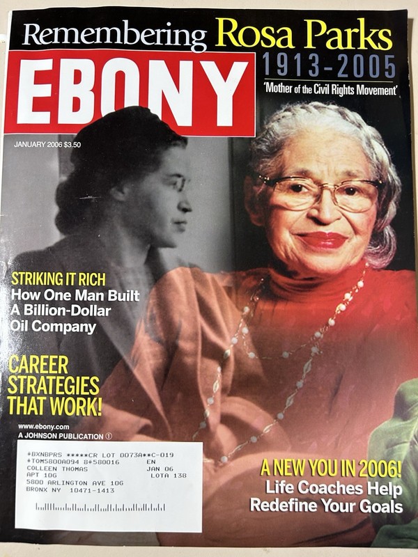 Ebony Magazine (January 2006) Remembering Rosa Parks [12140]