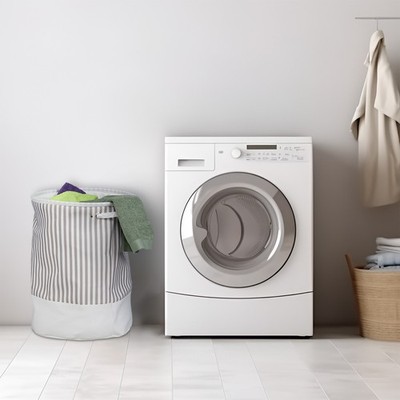 YOUDENOVA - Cesto portabiancheria con coperchio, 85 l, stretto, con