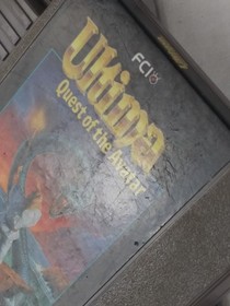 Ultima: Quest of the Avatar. Tested, Working. Cartridge Only. Nintendo NES 1989