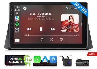 Eonon HAC2X7A Android 10.1''IPS for Honda Accord 08-12 Car Stereo CarPlay+CAM+DVR