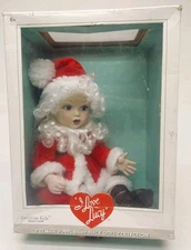 I Love Lucy Vinyl Baby Doll "I Love Lucy Christmas Show" Lucy As Santa NEW