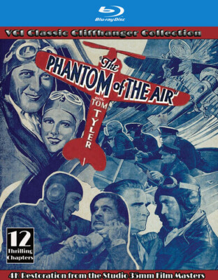 The Phantom of the Air (New Blu-ray, 1933, Cliffhanger) Tom Tyler, Gloria Shea