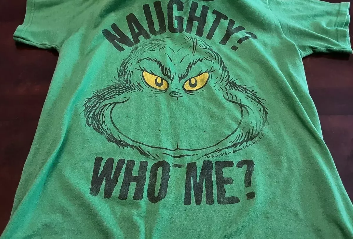 dr seuss grinch shirt