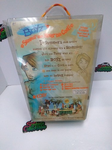 Muñeca MGA Bratz Boyz BOYS Sun-Kissed Verano KOBY 2004 + Tabla de Surf + Traje de Playa - Imagen 5 de 6
