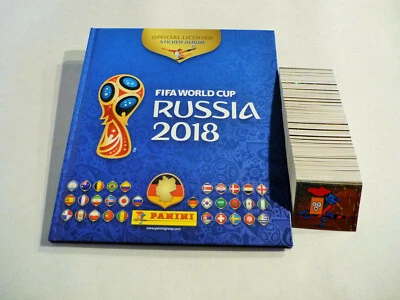 Panini komplett Satz WM 2018 + Hardcover Album World CUP RUSSIA 18 - alle 682 - Bild 1 von 2