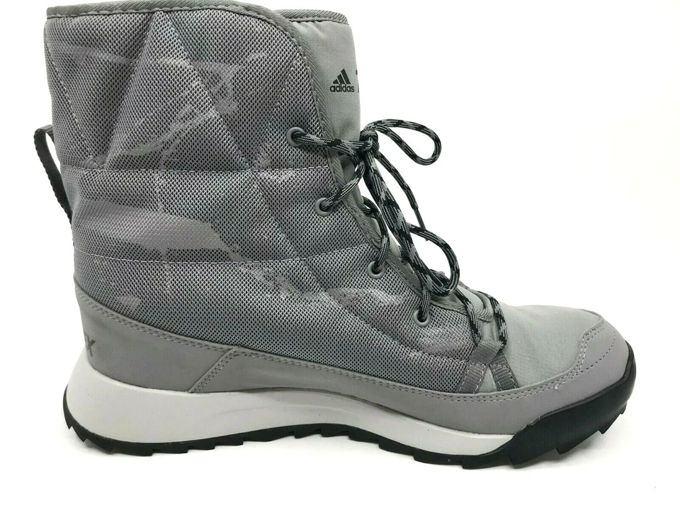 Adidas Women's Terrex Gray Boot High Top Sneaker Climaproof Rubber Sole Size 9.5 - Image 3 of 4