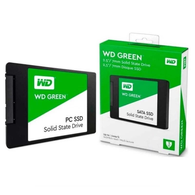 Western Digital 240Go 480Go 1To 2To WD Green Disque SSD 2.5" Solid State Drive
