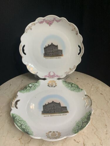Playfair, Preston Co's Store Midland Set of Two Collector Plates - Picture 1 of 11