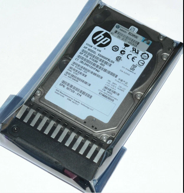 HP 600GB 2.5'' SFF SAS 6G 10K DP Server Hard Drive 581286-B21 581311-001 G6 G7 - Image 3 of 3