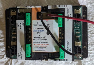 LIPPERT GROUND CONTROL 3.0 LEVELING SYSTEM 27451 REPLACEMENT CONTROL MODULE W BT