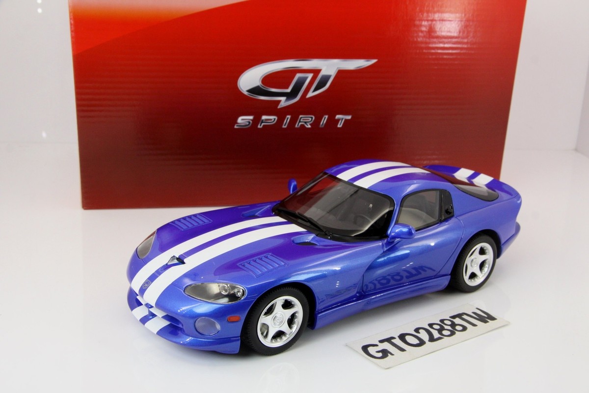 Dodge Viper GTS coupe 1996 1/18 【6095m】 GT Spirit 1:18 scale Dodge Viper GTS Coupe 1996 - Blue(LE