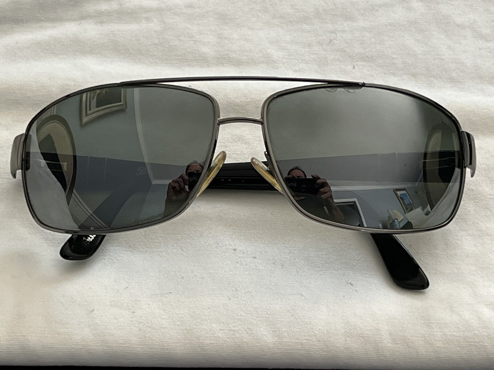 Beautiful Persol Sunglasses Frames Black Gunmetal… - image 10