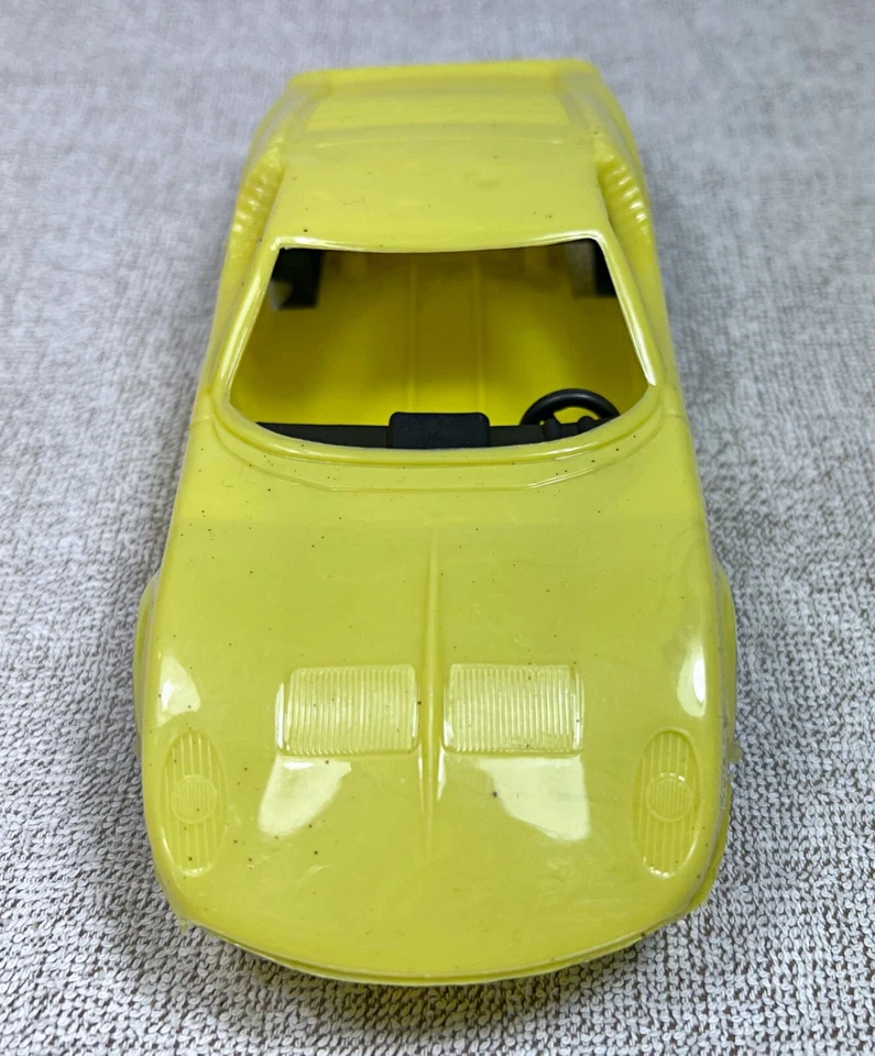 LAMBORGHINI MIURA 1/22 PLASTICA GIOCATTOLO TARGA GENOVA NO FV APS - Immagine 2 di 4