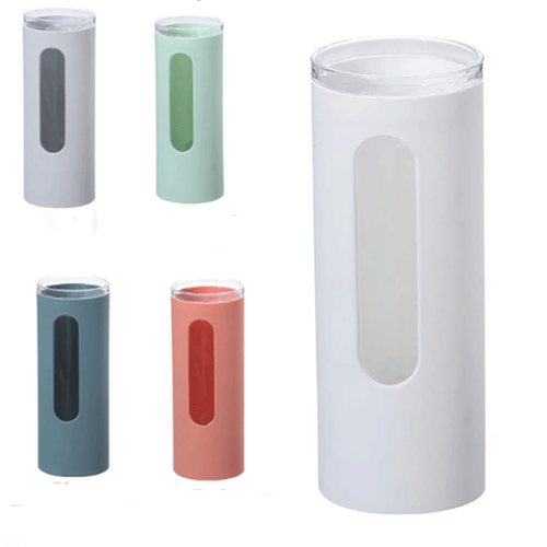 DISPENSER COLONNA PORTA DISTRIBUTORE BICCHIERI CARTA PLASTICA MURO ACQUA CAFFE - Foto 2 di 9