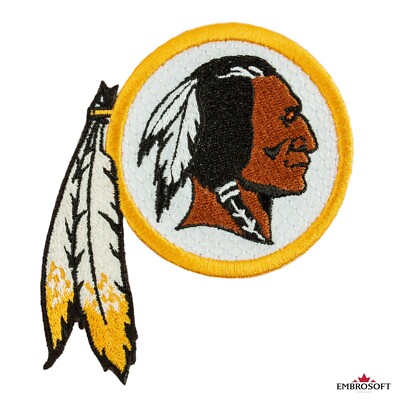 Washington Redskin Patches Washington Redskins Sticker Decal &ndash; "It Will Always Be Redskins" &ndash; For Fans &amp; Collectors | Commanders Fan Gear Washington Redskins Memorabilia