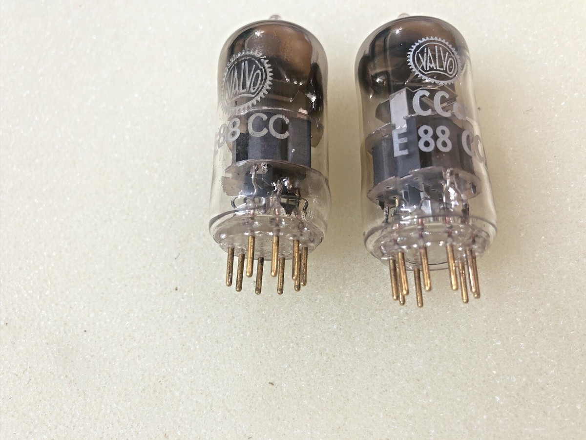 Valvo E88CC Cca 6922 7308 Pinched Waist D getter Good Testing