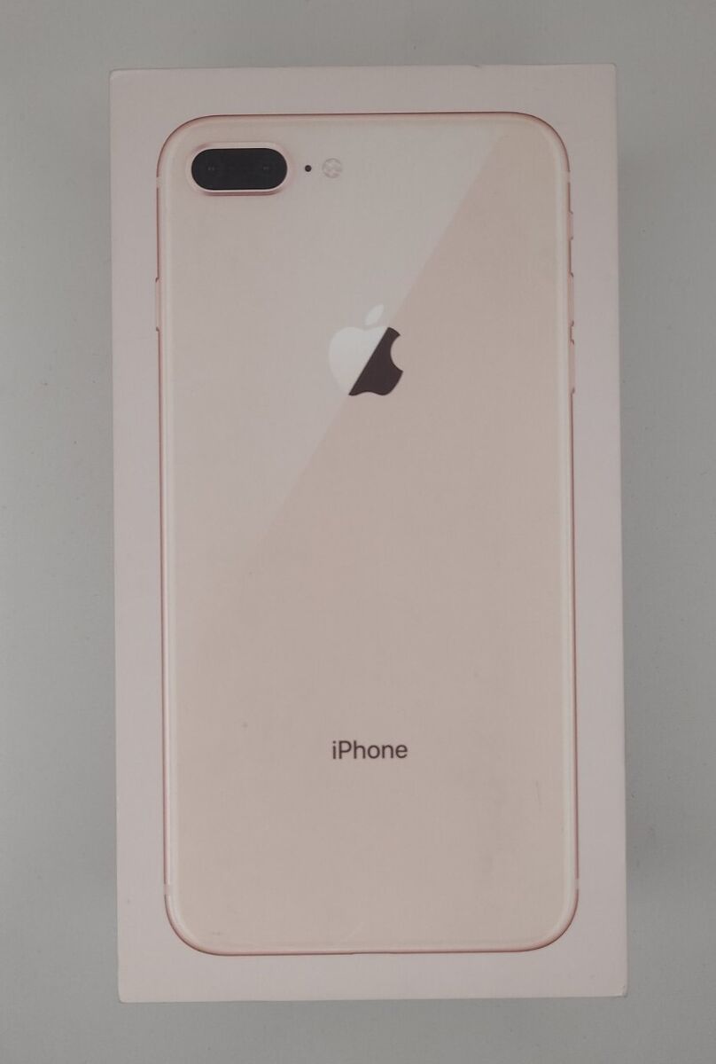 Apple iPhone 8 Plus Gold 64GB - Original Retail Packaging - Empty