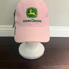 John Deere Hat Pink Adjustable Cap Owner's Edition Embroidered NWT MA40
